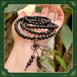 Vòng Trầm Sánh 6li – 108 Hạt