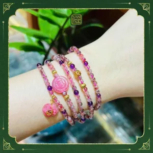 Chuỗi nhí mix charm vàng 10K