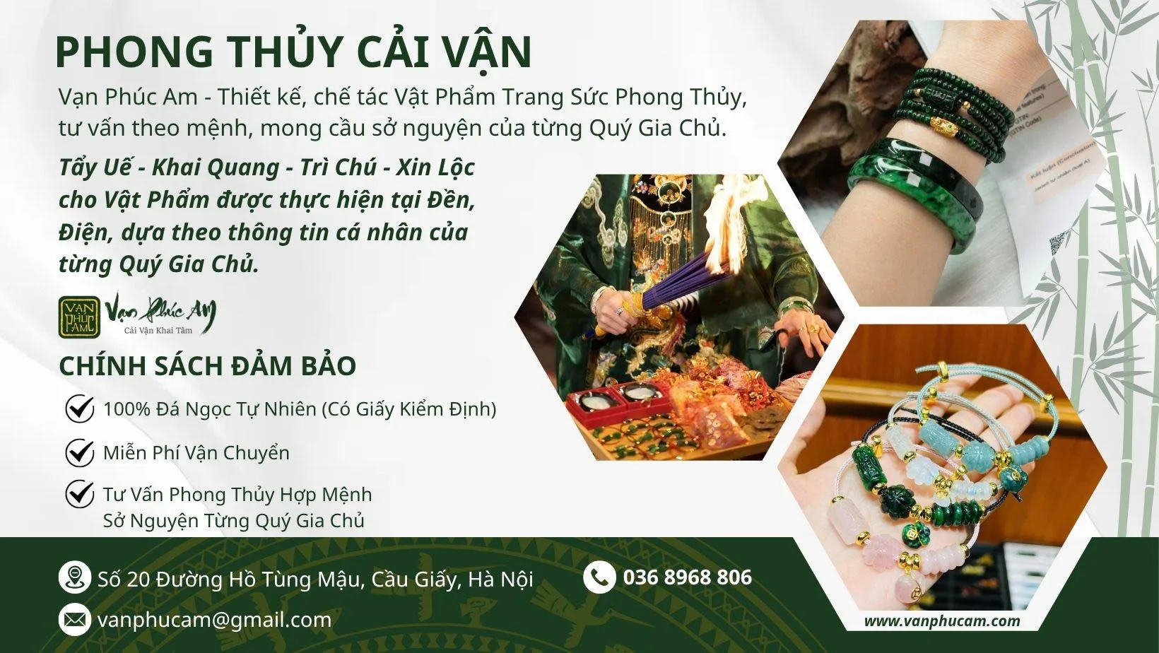 Vạn Phúc Am – Nơi "Cải Vận Khai Tâm" Với Những Vật Phẩm Phong Thủy Chân Chính